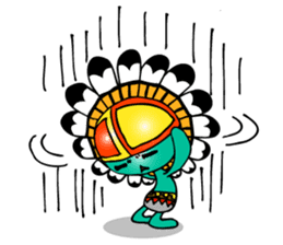 Kokopelli & Kachina friends WORLD ver. sticker #1750731