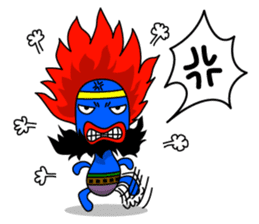 Kokopelli & Kachina friends WORLD ver. sticker #1750737