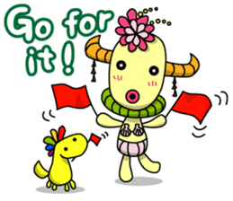 Kokopelli & Kachina friends WORLD ver. sticker #1750740