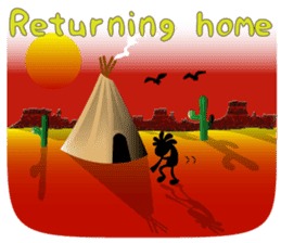 Kokopelli & Kachina friends WORLD ver. sticker #1750744