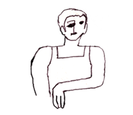 white x black sticker sticker #1750933