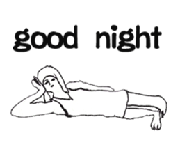 white x black sticker sticker #1750943