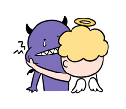 Your Devil and Your Angel sticker #1750962