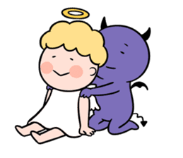 Your Devil and Your Angel sticker #1750963