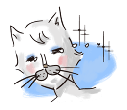 Sticker of Cat Lady sticker #1751371