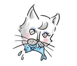 Sticker of Cat Lady sticker #1751372