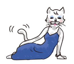 Sticker of Cat Lady sticker #1751375