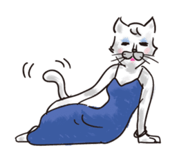Sticker of Cat Lady sticker #1751375