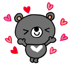 The black bear sticker #1751427