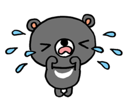 The black bear sticker #1751432