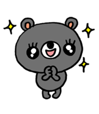 The black bear sticker #1751435