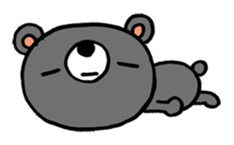 The black bear sticker #1751436