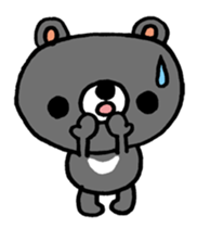 The black bear sticker #1751437