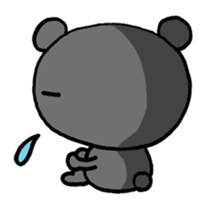 The black bear sticker #1751438