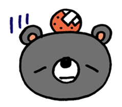 The black bear sticker #1751440