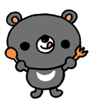 The black bear sticker #1751444