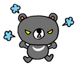 The black bear sticker #1751445