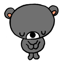 The black bear sticker #1751446