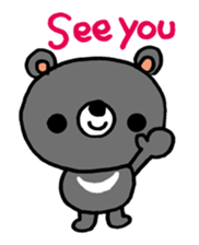 The black bear sticker #1751458