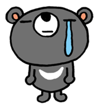 The black bear sticker #1751461