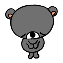 The black bear sticker #1751462