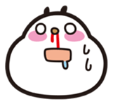 Panda fat sticker #1751772