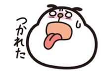 Panda fat sticker #1751774