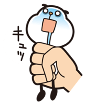 Panda fat sticker #1751782