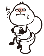 Panda fat sticker #1751783