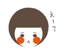 round faced sticker #1751987