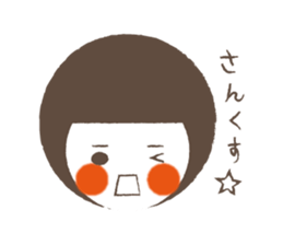 round faced sticker #1751989