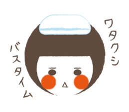 round faced sticker #1751993