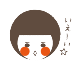 round faced sticker #1751997