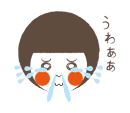 round faced sticker #1752016