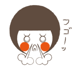round faced sticker #1752019