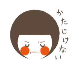 round faced sticker #1752021