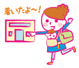 Stickers of mother and baby sticker #1752466