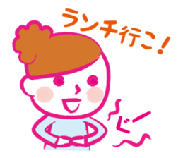 Stickers of mother and baby sticker #1752481