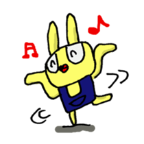 lips rabbit sticker #1752601