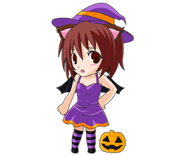 Tsundere Girl Amamiya Momo with Necomimi sticker #1753263