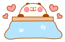 Animals in New year / End of year sticker #1753376