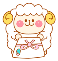 Animals in New year / End of year sticker #1753383