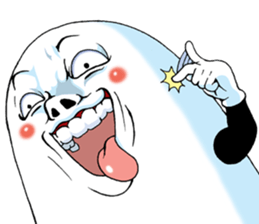 Mr.funny face sticker #1754043