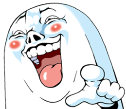 Mr.funny face sticker #1754049