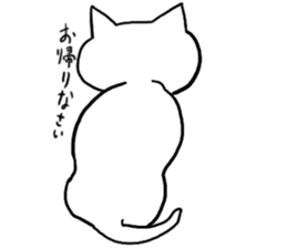 trouble cat komaneko-chan and mr10000yen sticker #1754715