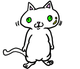trouble cat komaneko-chan and mr10000yen sticker #1754720