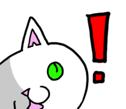 trouble cat komaneko-chan and mr10000yen sticker #1754733