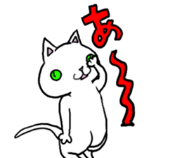 trouble cat komaneko-chan and mr10000yen sticker #1754737