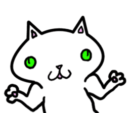 trouble cat komaneko-chan and mr10000yen sticker #1754742