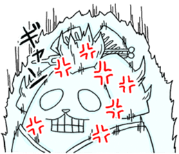 tonosama-panda himesama-panda sticker #1755630